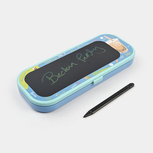 LCD Drawing Pen Case – 2-in-1 Stationery Storage & Digital Writing Fun