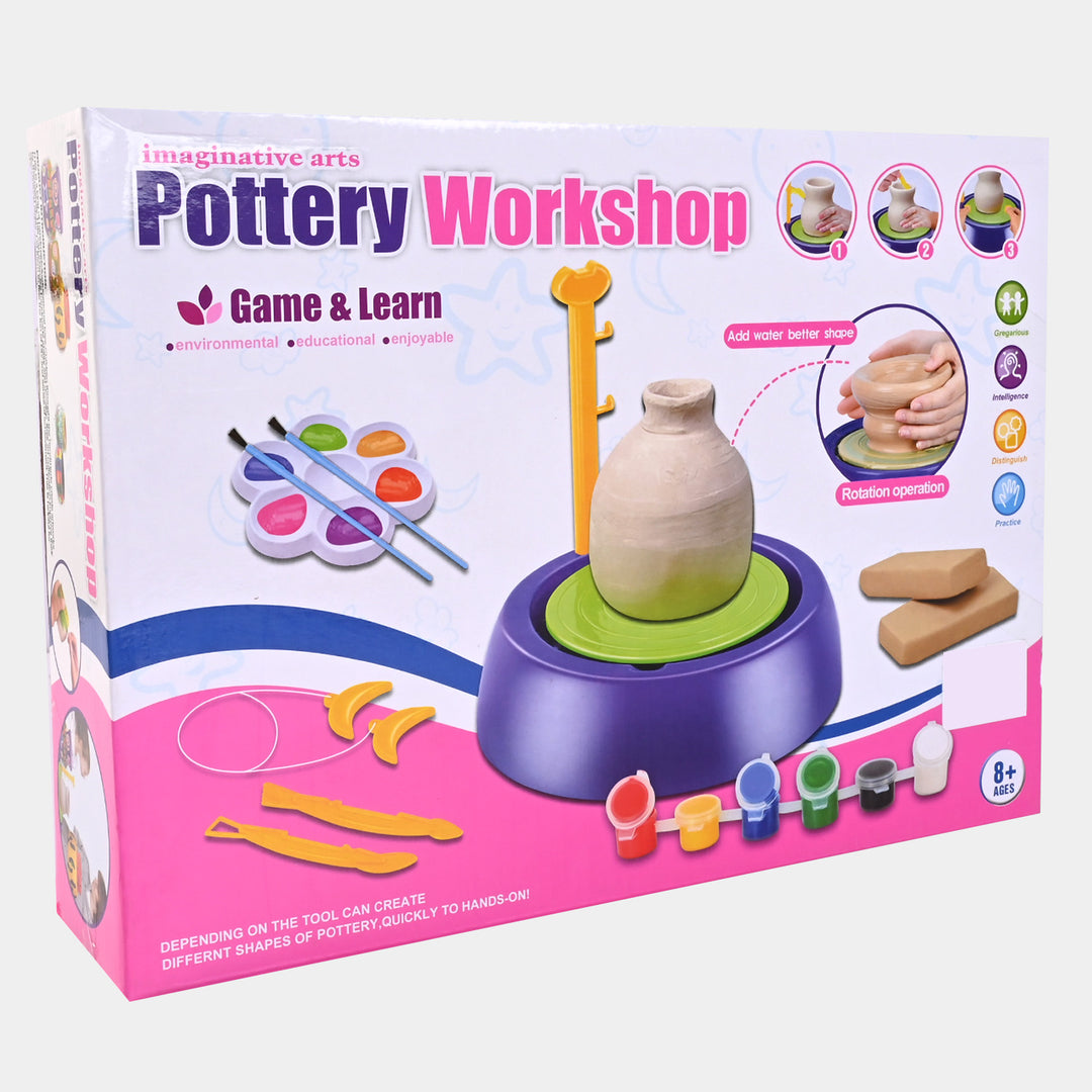 Electric Hand Pottery Set