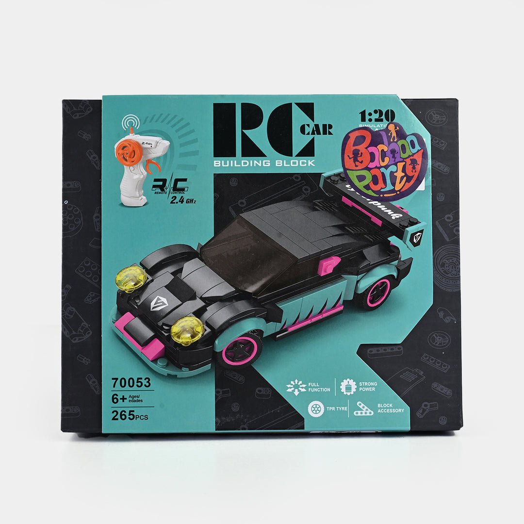 Building Block Remote Control Car For Kids