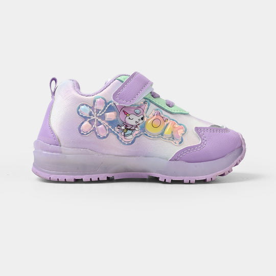 Girls Joggers 2417-Purple