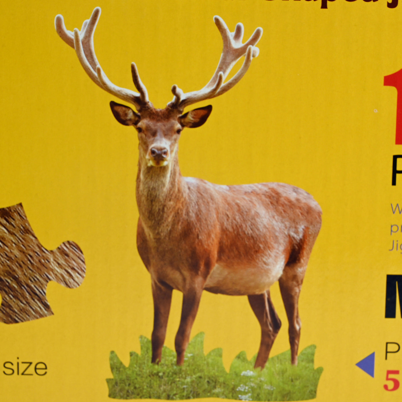 Milu Deer Theme Puzzle 100Pcs