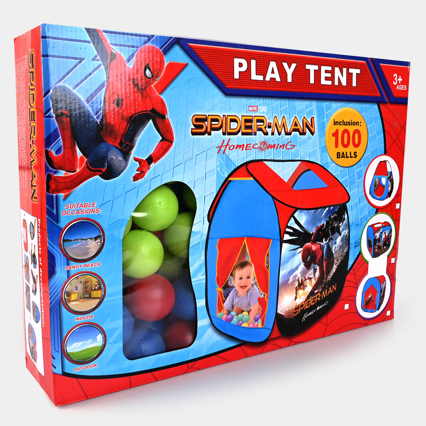 Kids Play Tent House | 100 Balls