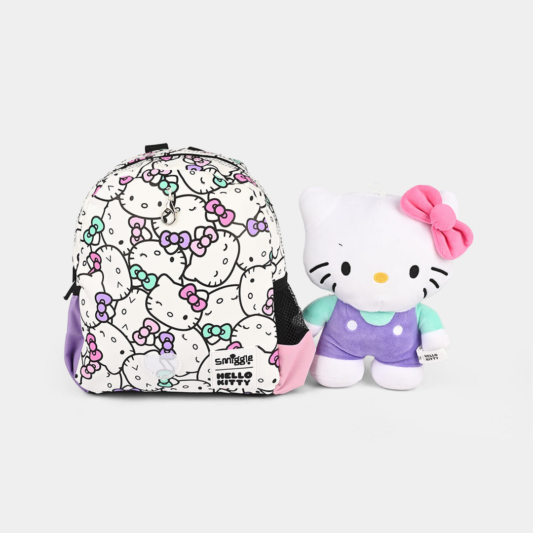 Kids Plush Backpack with Soft Toy