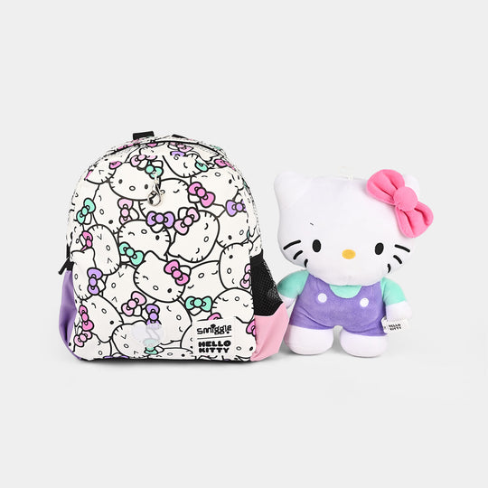 Kids Plush Backpack with Soft Toy