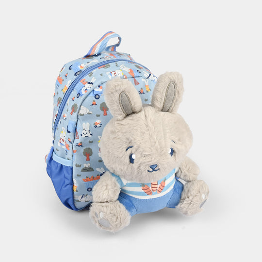 Kids Plush Backpack with Soft Toy