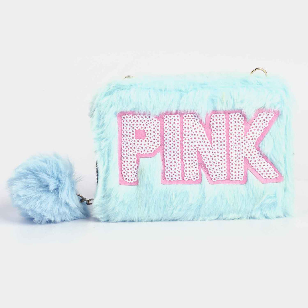 Girls Fur Fashion Hand Bag/Wallet