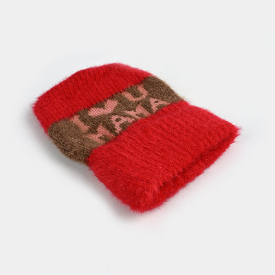 Baby Winter Woolen Cap/Hat - 0M+