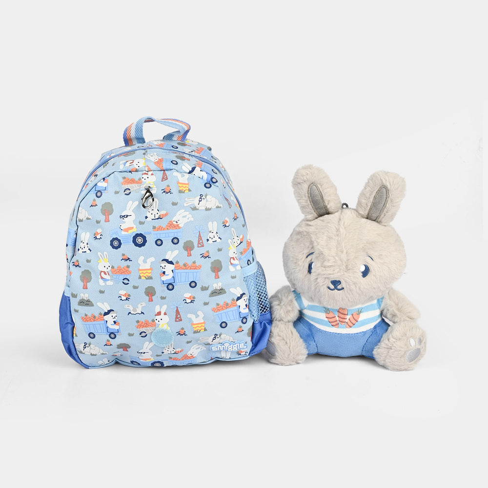 Kids Plush Backpack with Soft Toy