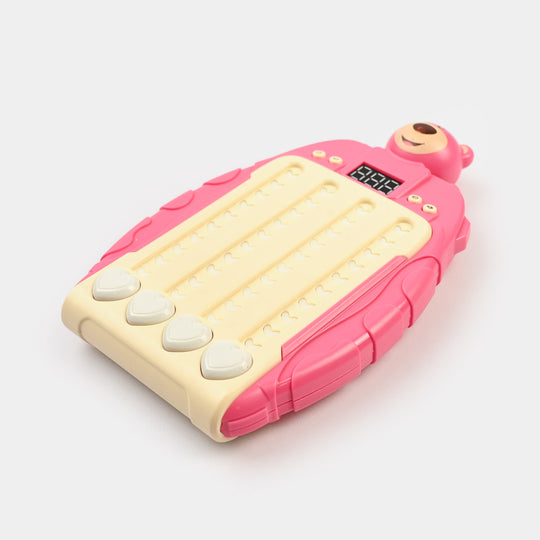 Rhythm Game Machine Quick Push Pop Game with Music and Lights