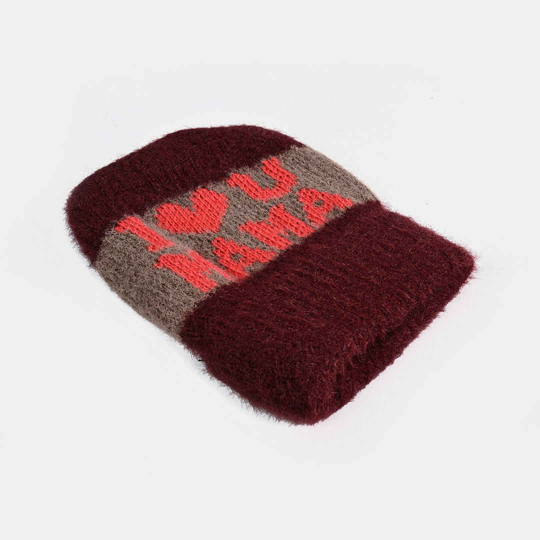 Baby Winter Woolen Cap/Hat - 0M+