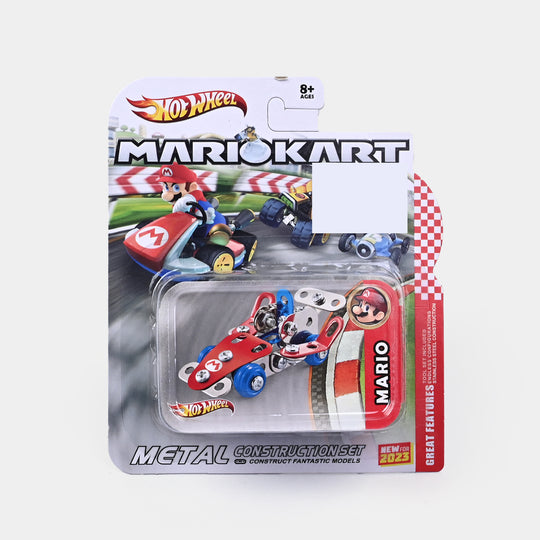 Mini Hot-Wheel Metal Puzzle Assembly Car Set