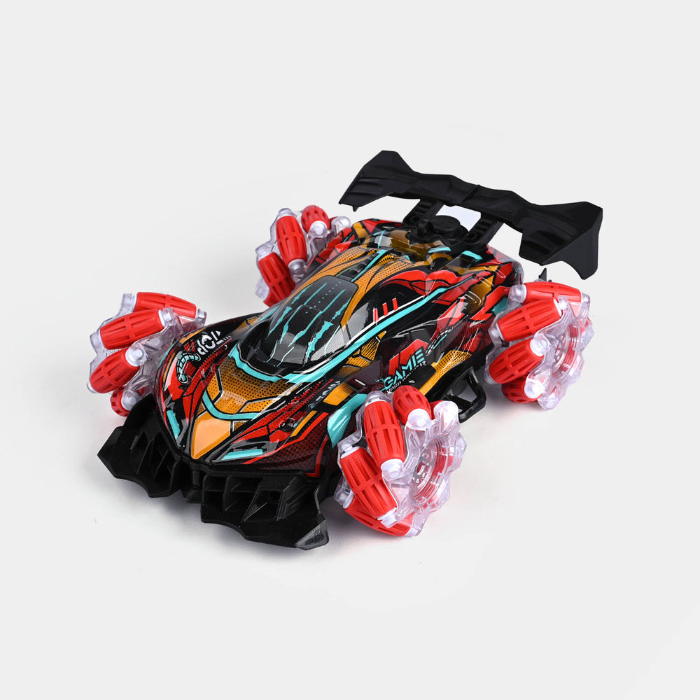 Remote Control Spray Stunt Car with LED Lights