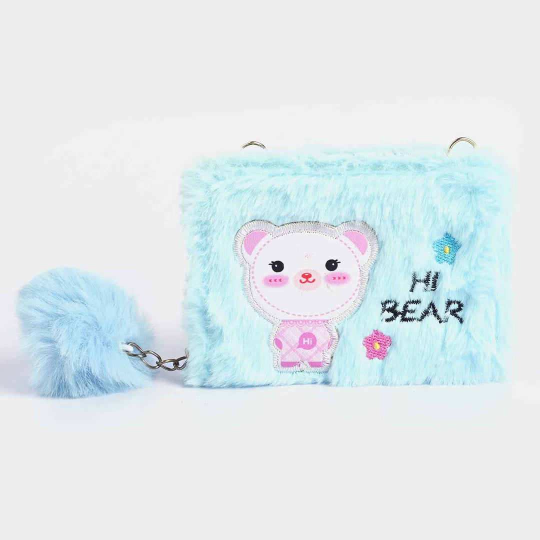 Girls Fur Fashion Hand Bag/Wallet