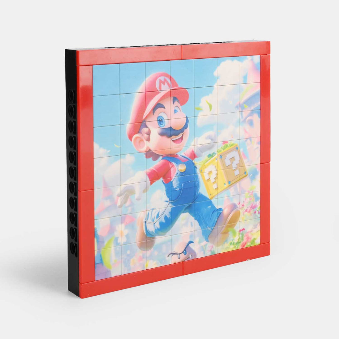 Happy Jump Character Building Block Puzzle