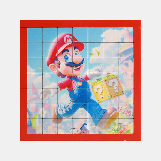 Happy Jump Character Building Block Puzzle