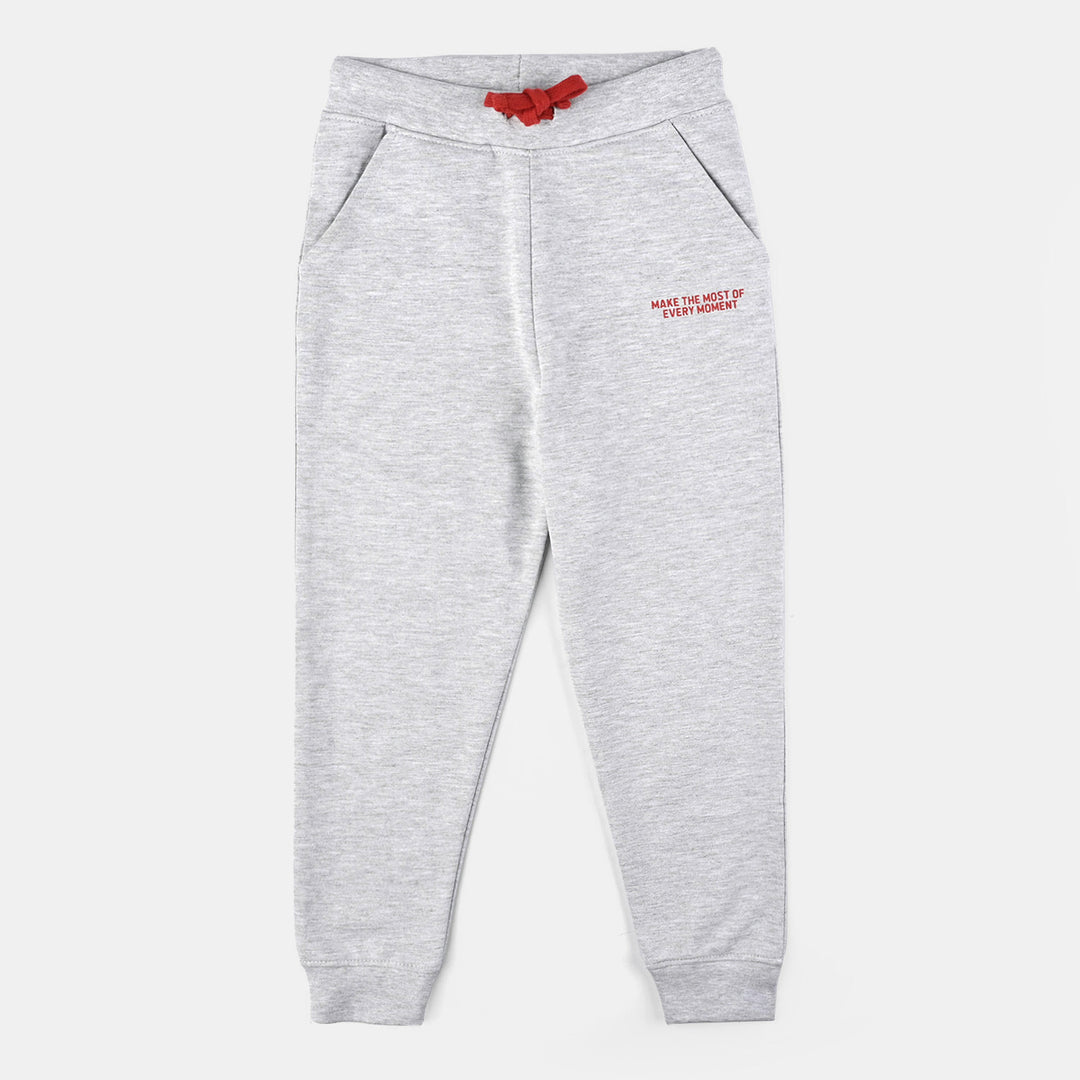 Boys Jersey/Terry 2 Piece Suit Future Goals-Grey