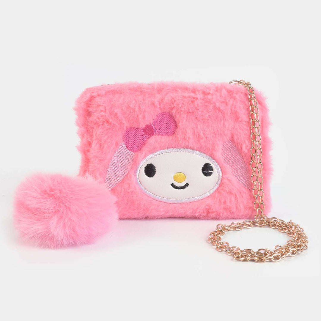 Girls Fur Fashion Hand Bag/Wallet