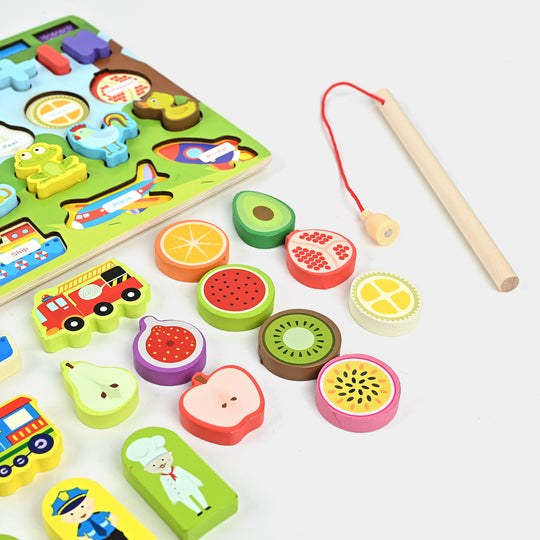 Seven in One Logarithmic Board Play Set