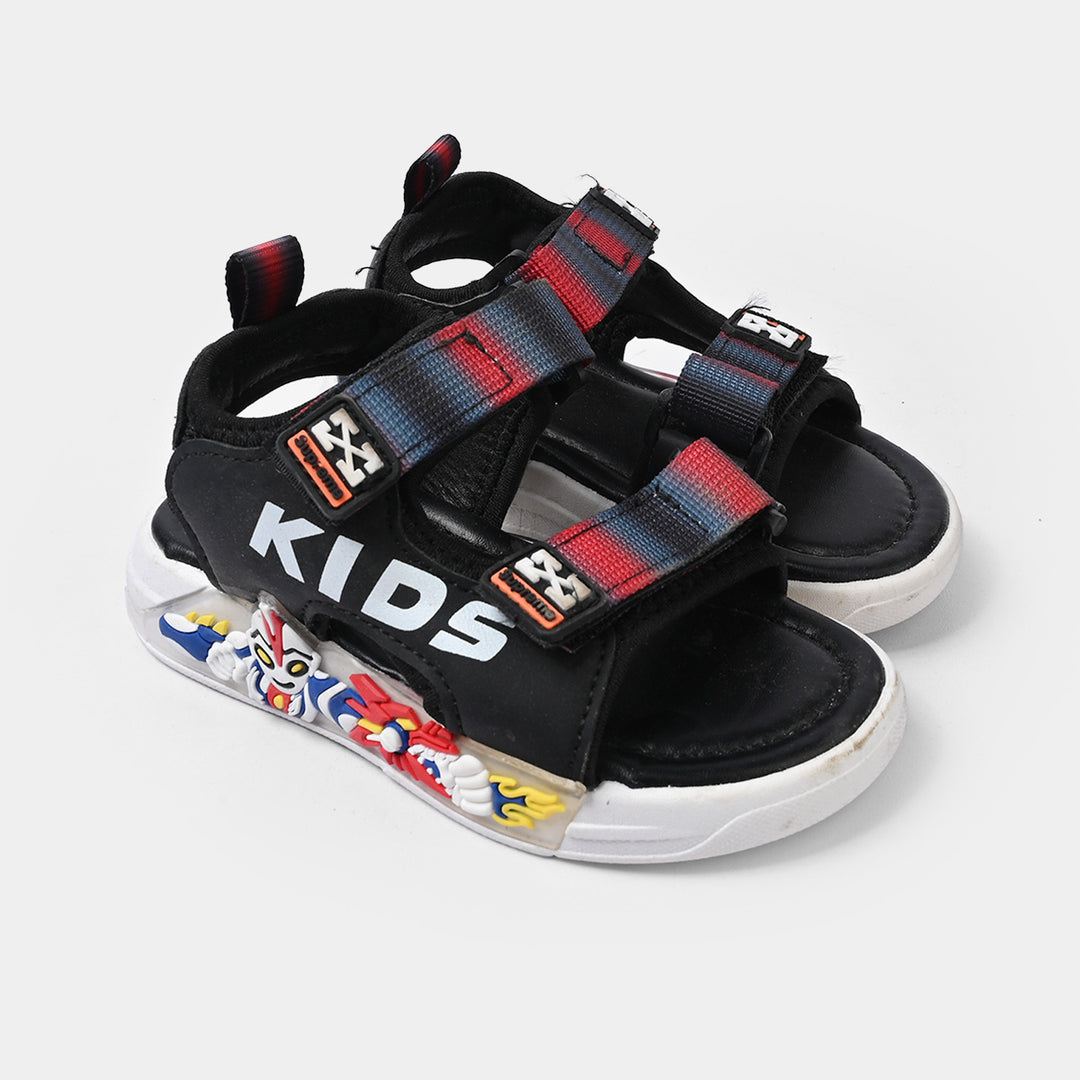 Boys Sandal R-12-BLACK