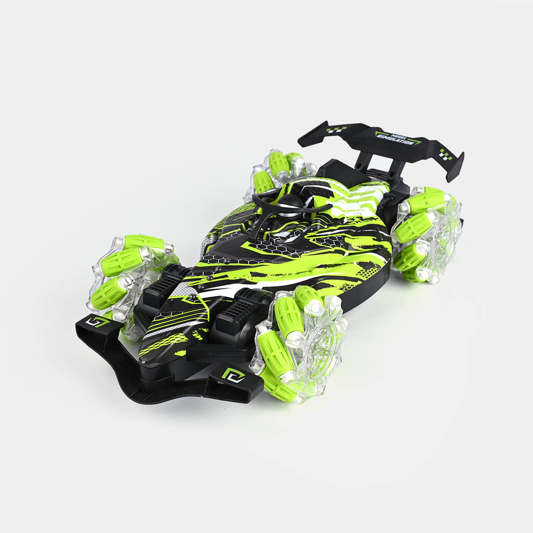 Gesture-Sensing Remote Control Stunt Car With Smoke Function