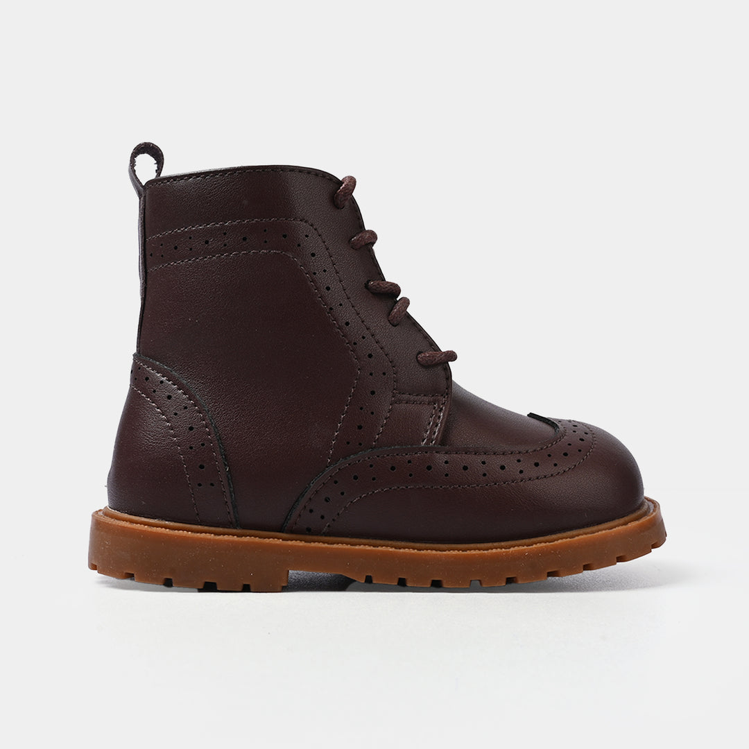 Boys Boots 20283-BROWN