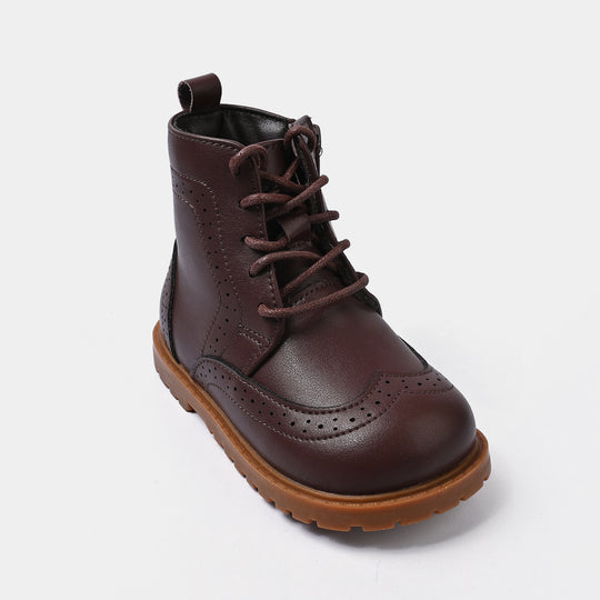 Boys Boots 20283-BROWN