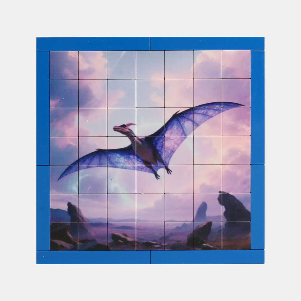 Simulated Dinosaur Puzzle Block Set