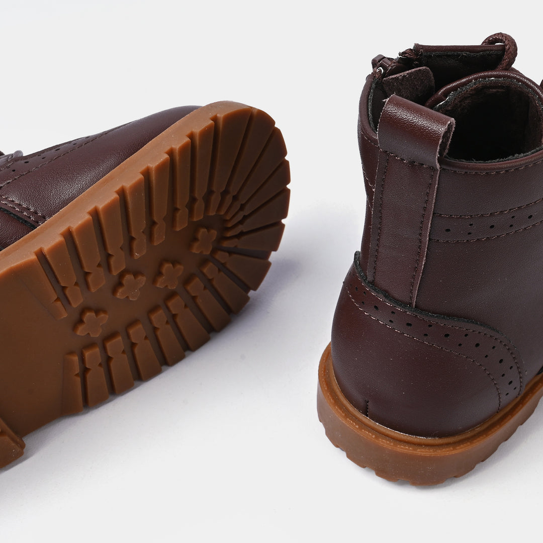 Boys Boots 20283-BROWN