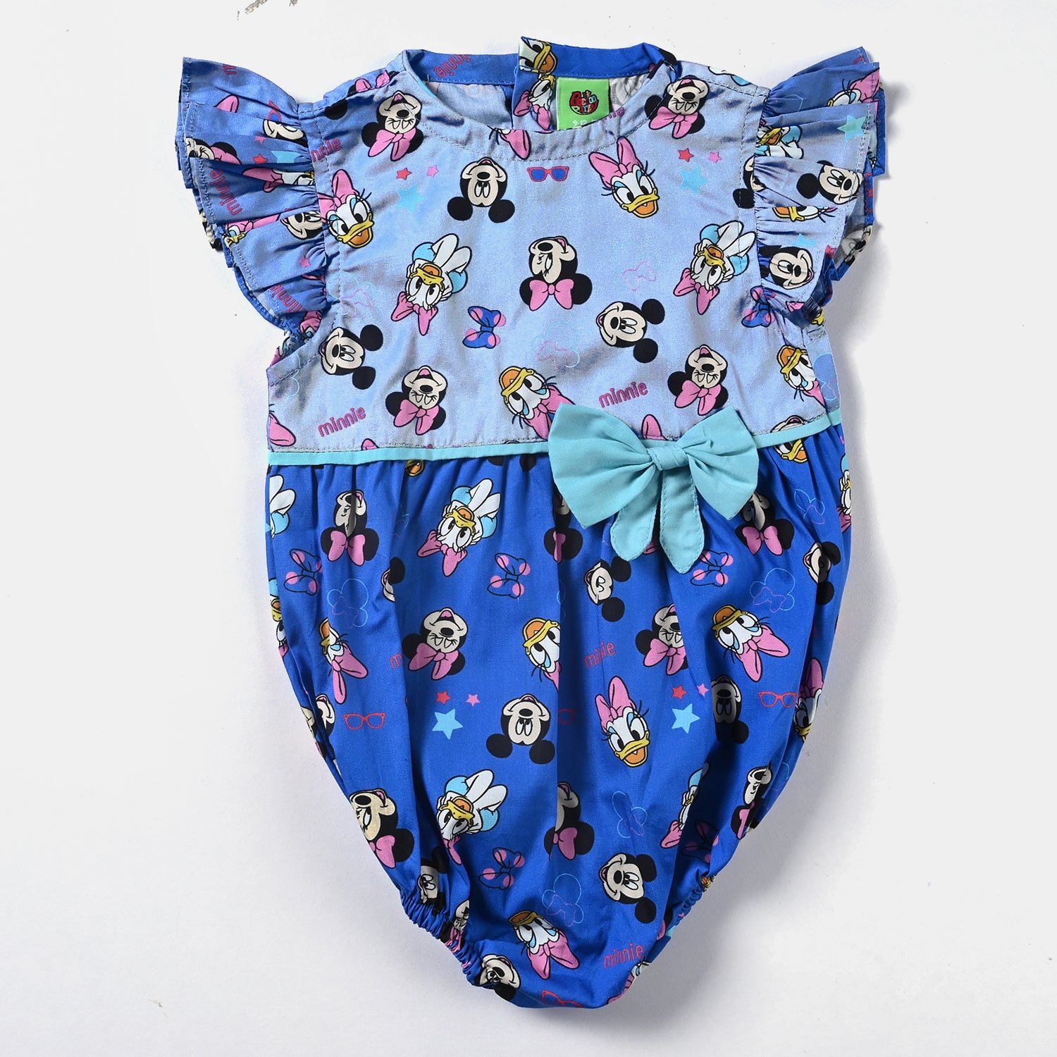 Infant Girls Cotton Romper Characters-Blue Price in Pakistan | Bachaa Party