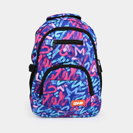 LEVUP MULTI COMPARTMENTS SCHOOL BACKPACK FOR CLASS (5-10)