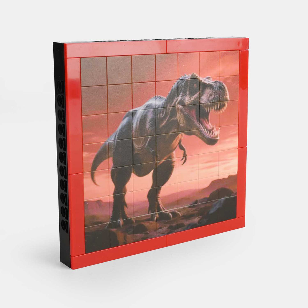Simulated Dinosaur Puzzle Block Set