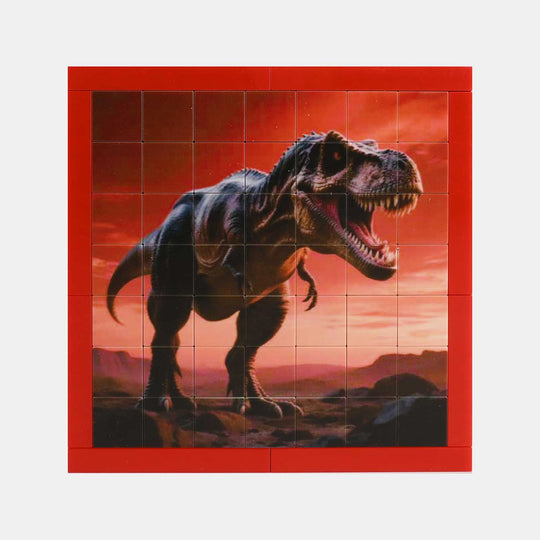 Simulated Dinosaur Puzzle Block Set