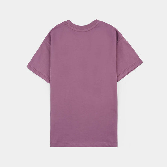 Girls Rib T-Shirts H/S Skip To Friday