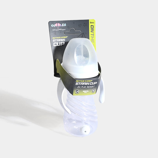 Active kids Straw cup 300ml with handle