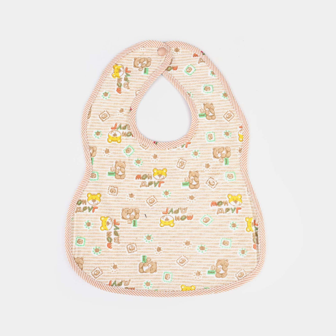 Baby Bib Button Medium 9Months | Skin