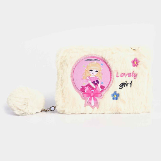 Girls Fur Fashion Hand Bag/Wallet