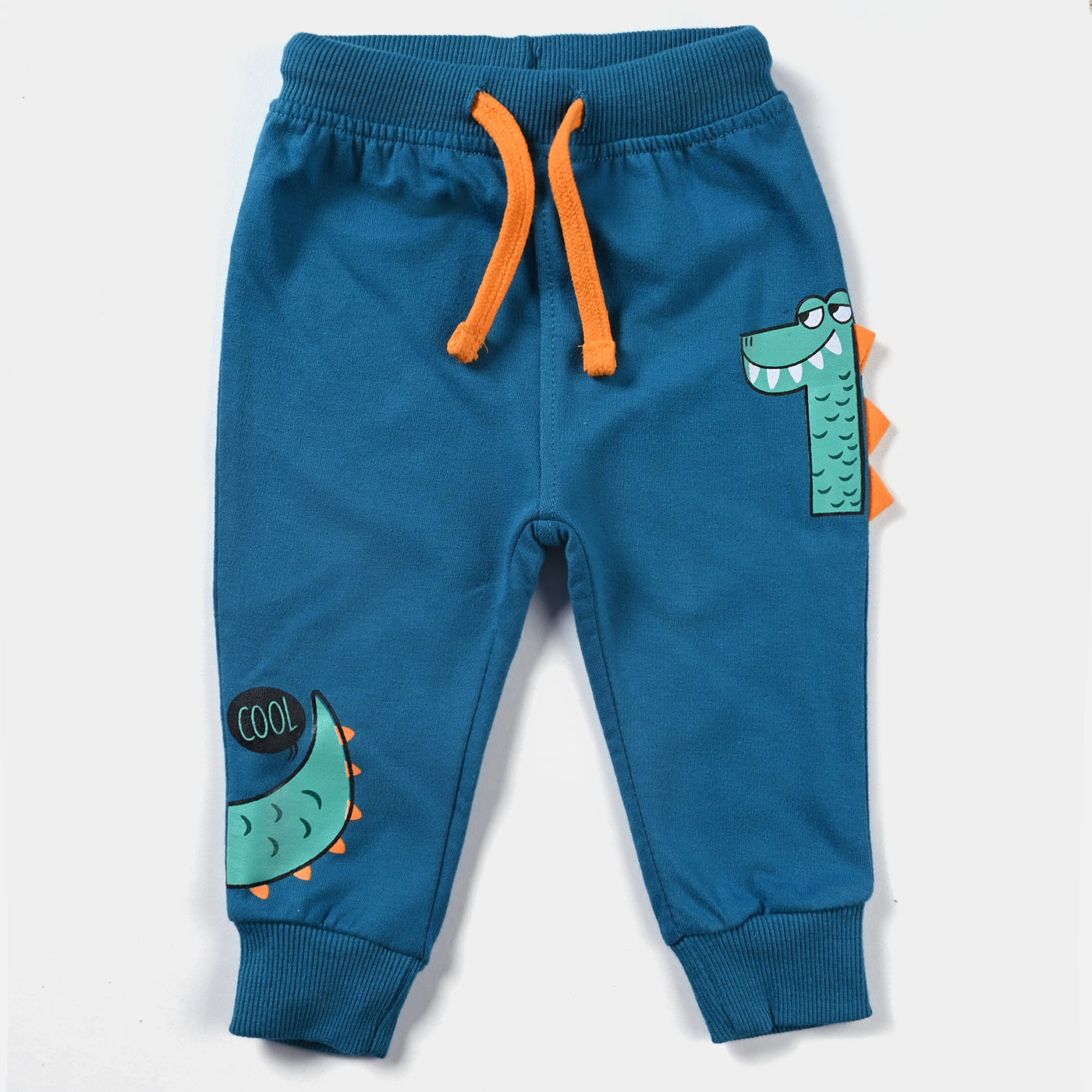 Infant Boys Cotton Terry Sleeping Pyjama Cool-Fjord Blue