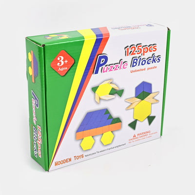 Educational Puzzle Blocks 125pcs