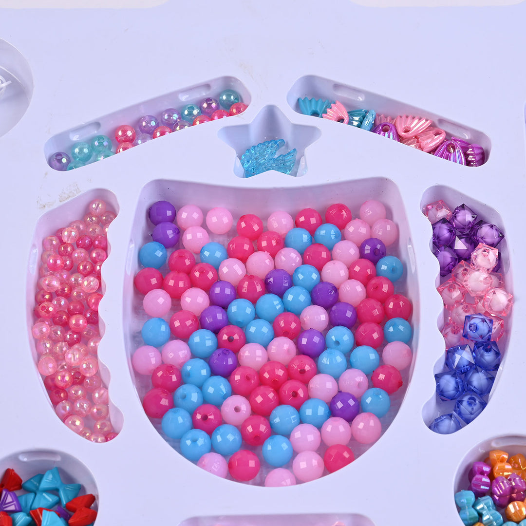 Diy Beads Jewelry Play Set For Girls