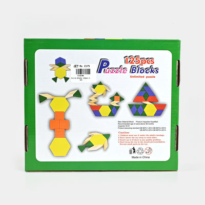 Educational Puzzle Blocks 125pcs