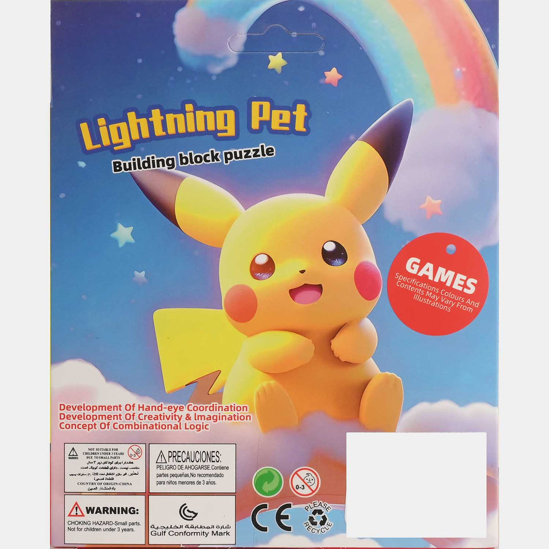Character Puzzle Building Blocks Game for Kids