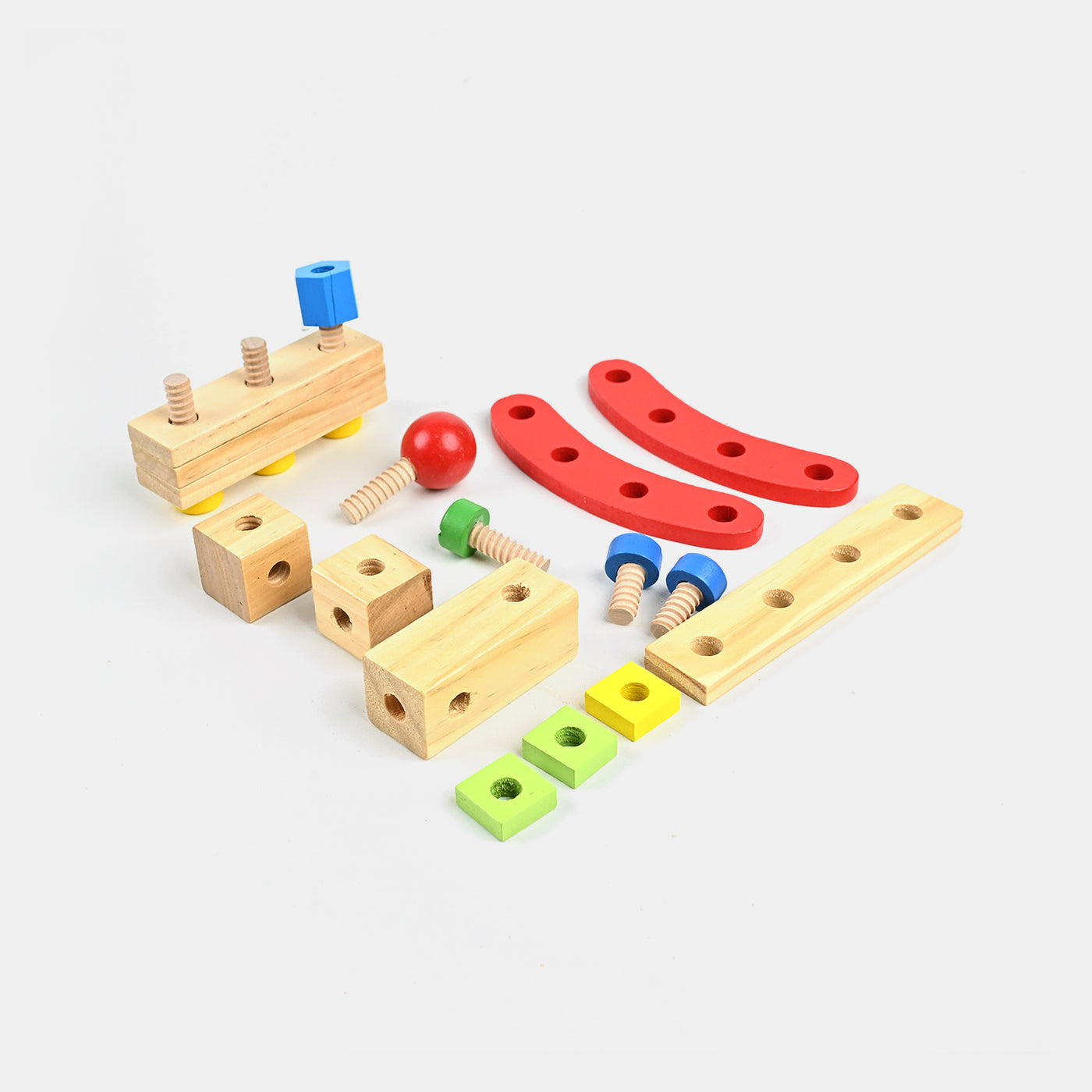 Wooden Nut Puzzle Combinations 31pcs