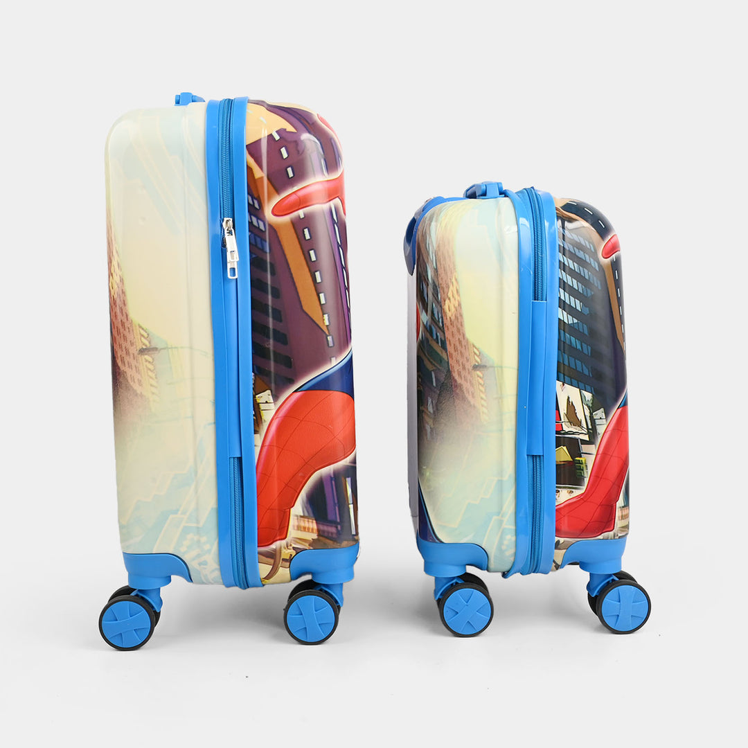 Character Themed Luggage Trolley Bag/ Travel Suitcase Set 2Pcs
