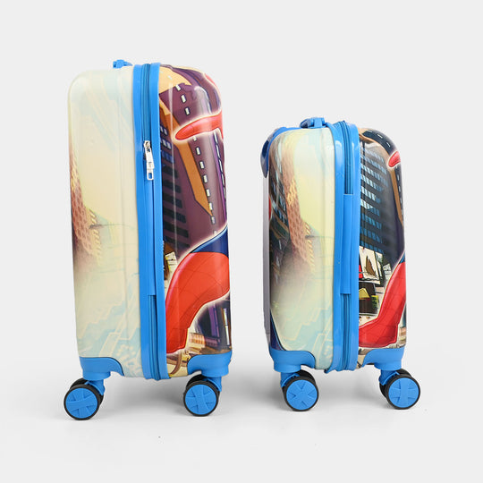 Character Themed Luggage Trolley Bag/ Travel Suitcase Set 2Pcs