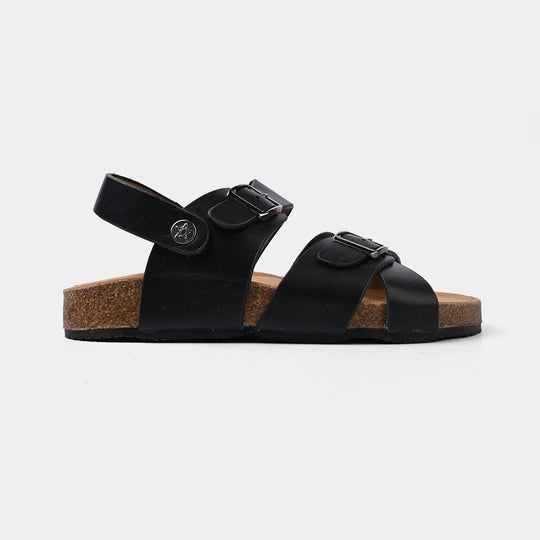 Boys Teen Sandal PD-01-BLACK