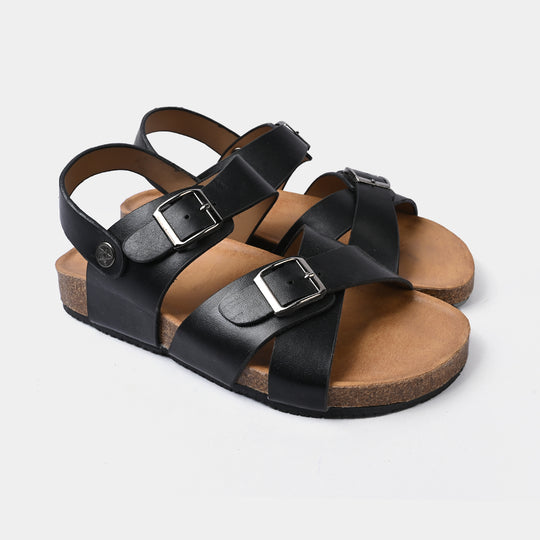 Boys Teen Sandal PD-01-BLACK