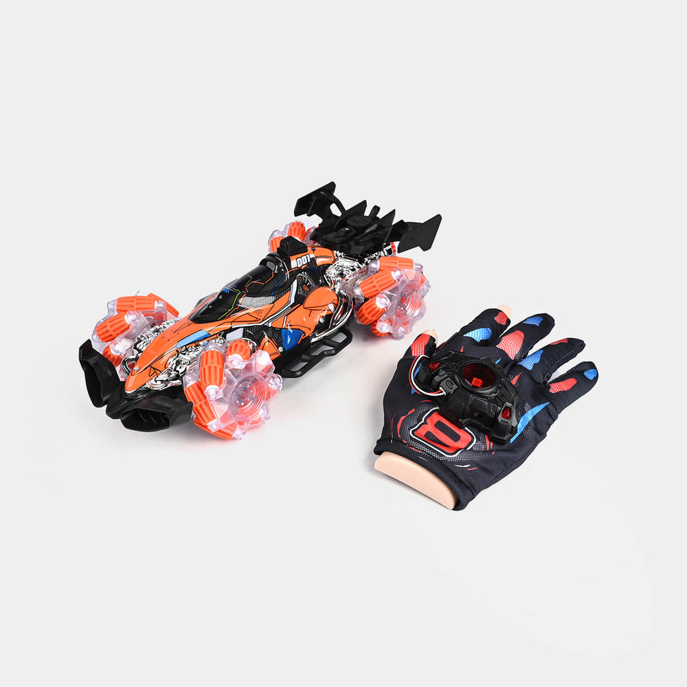 Remote Control Spray Stunt Car with LED Lights