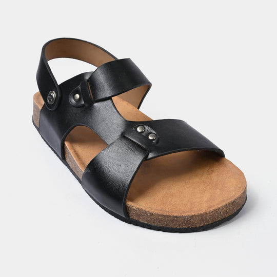 Boys Teen Sandal PD-04-BLACK