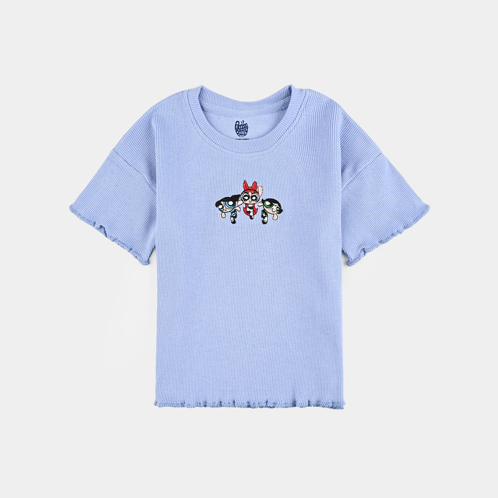 Infant Girls Rib T-Shirt H/S Character