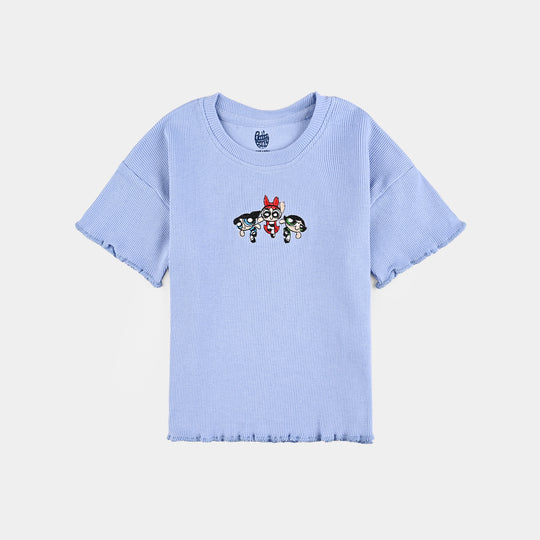 Infant Girls Rib T-Shirt H/S Character